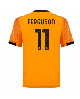 Billige Fotballdrakt AS Roma Evan Ferguson #11 Replika Bortedrakt 2025-26 Kortermet Billige Fotballdrakt AS Roma Evan Ferguson #11 Replika Bortedrakt 2025-26 Kortermet